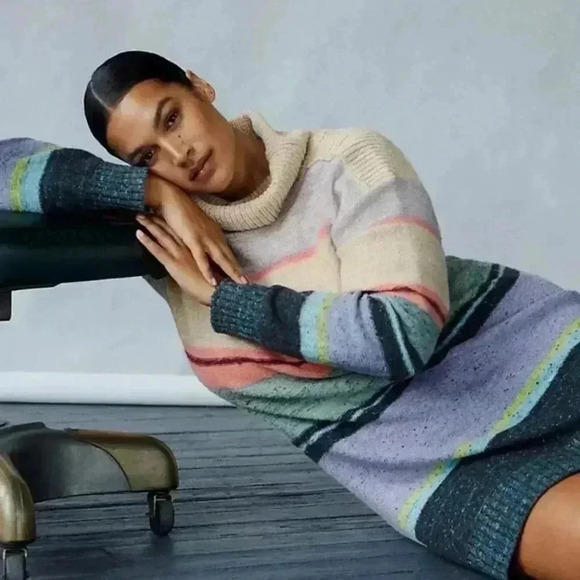 ✨Host Pick✨Daily Practice Turtleneck Sweater Dress - Picture 4 of 11